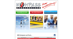 Desktop Screenshot of kompass-sprachreisen.de